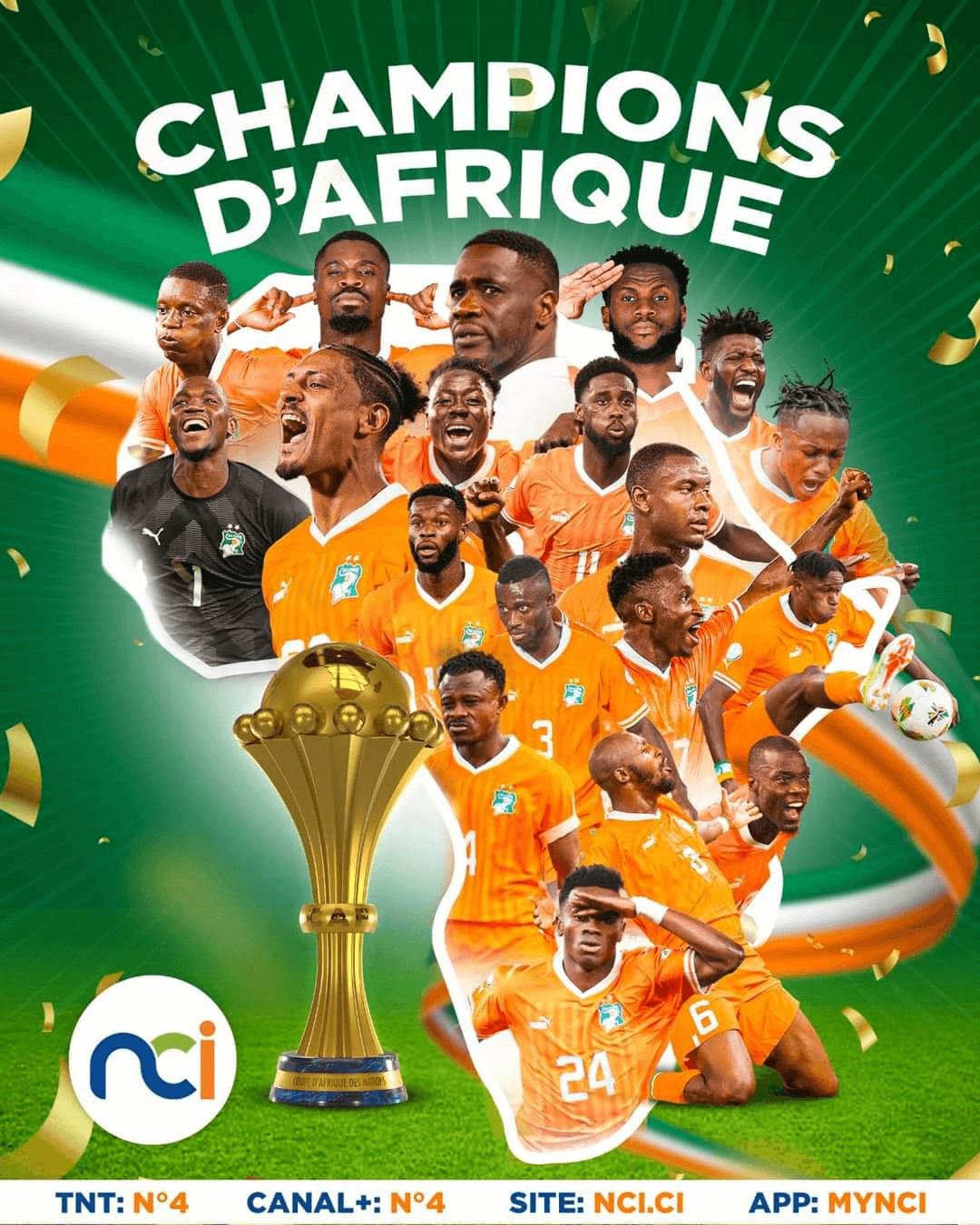 Equipe nationale de la côte d'Ivoire